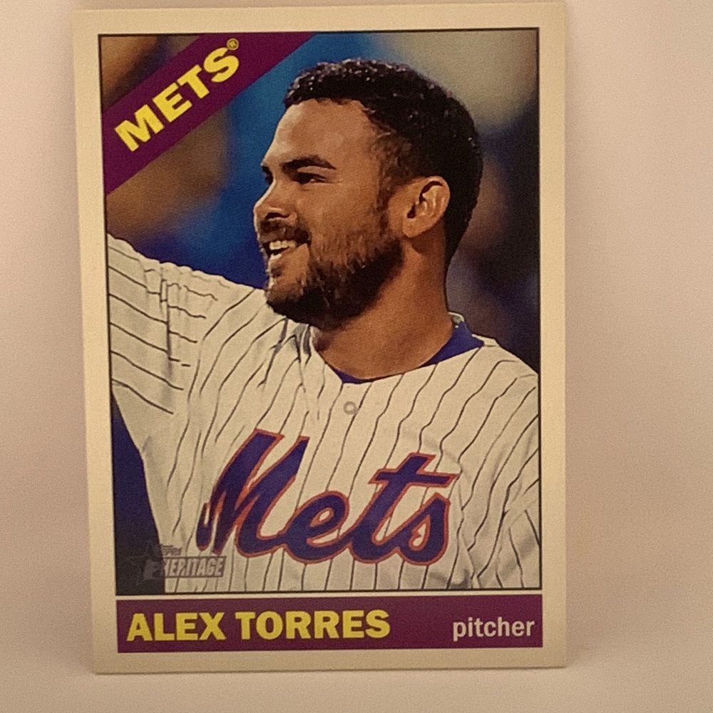 2015 Topps Heritage Alex Torres Mets #643 (MISC3)